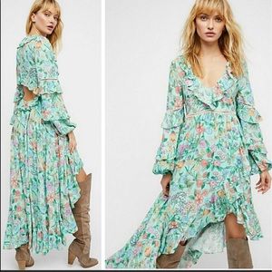 Spell & the Gypsy Collective Sayulita Frill Maxi Gown XS